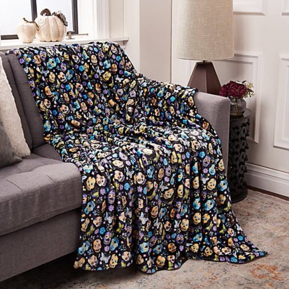 Day of the Dead Oversized Throw - Picture 1 of 2